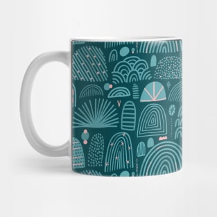 Abstract clouds Mug